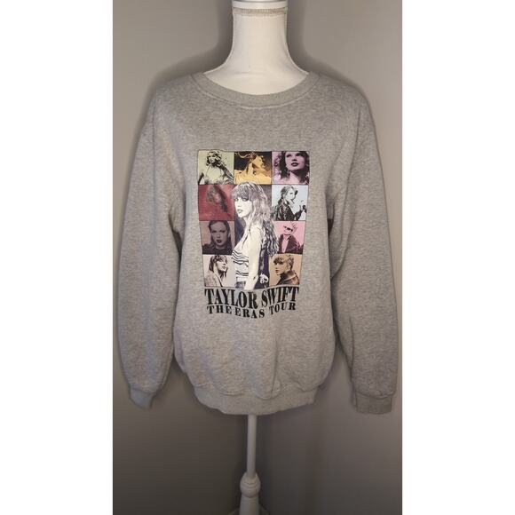 Taylor Swift Tops - Taylor Swift Eras tour crewneck sweatshirt lg